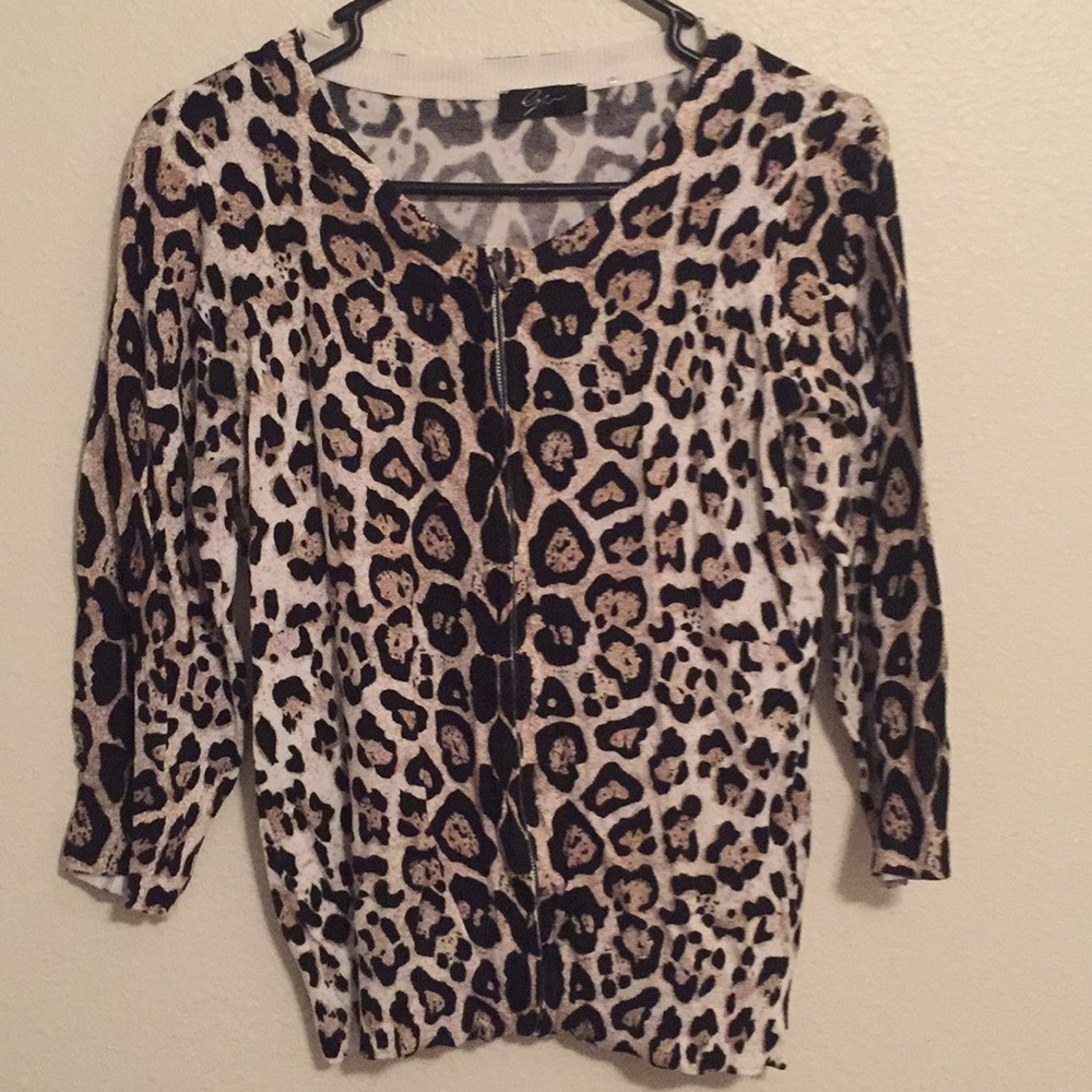 Long sleeve zip up